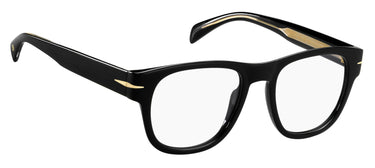 Designer Men David Beckham Eyeglasses: 7025 - Black(2)- SpecSMART Eye Clinic (Diagonal View)